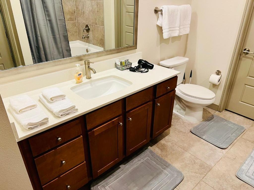 Downtown Apt Free Parking - Pool - Gym - Fully Kitchen Houston Luaran gambar